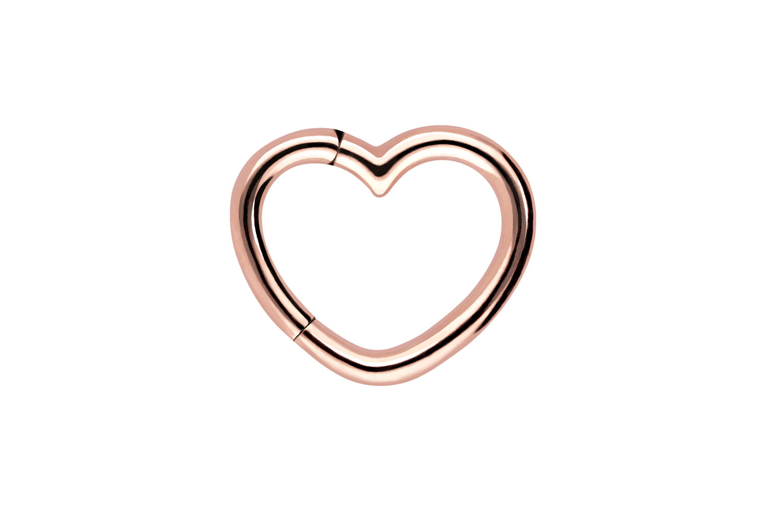 Chirurgenstahl Clicker HERZ von Piercingline